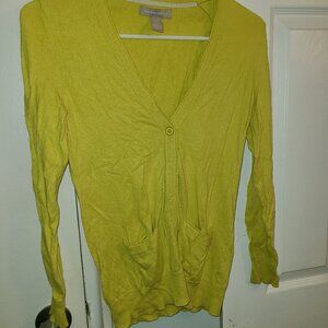 Bright yellow Cardigan